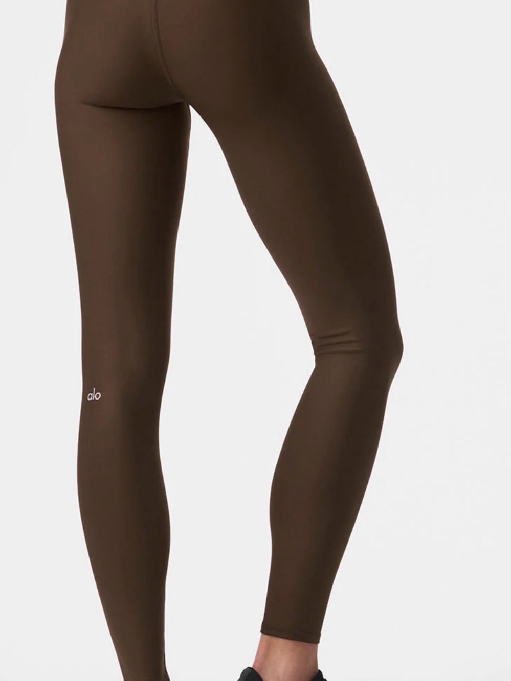 ALO Yoga 7/8 Legging 🤎 Dark Brown Chocolate Espresso High-Waist small